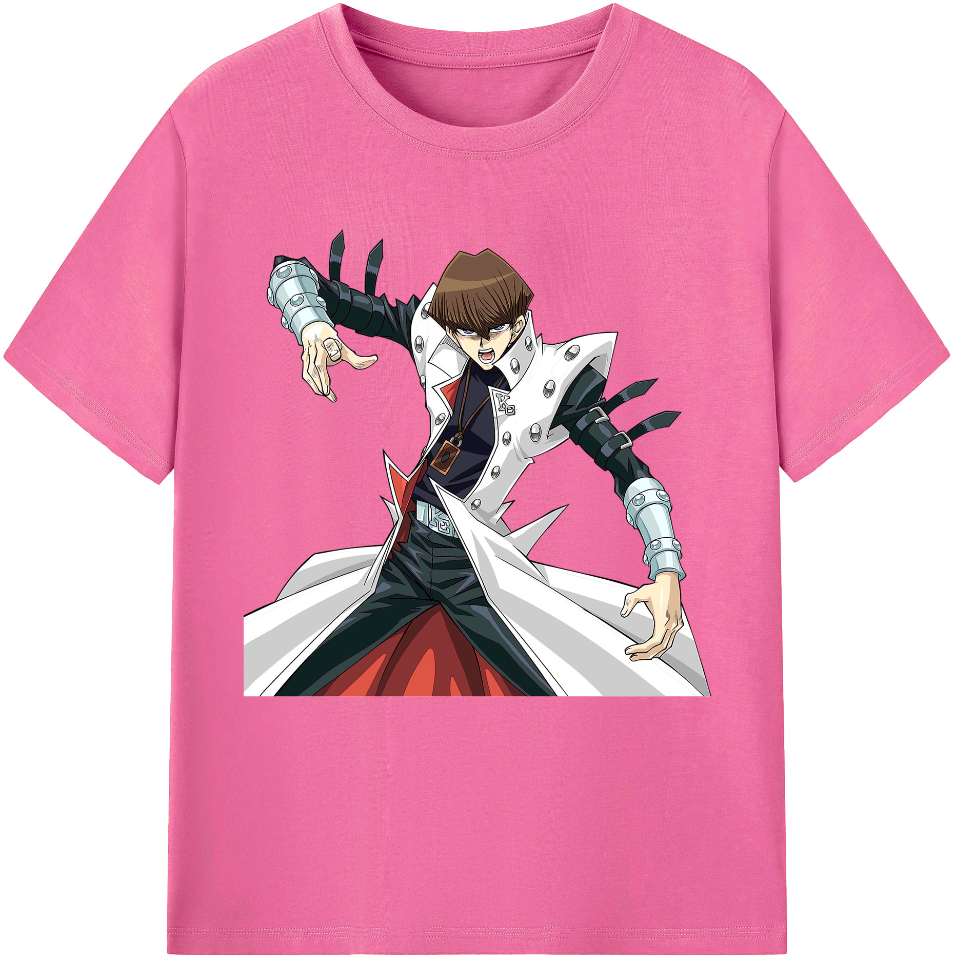 （画像用） 遊☆戯☆王 Yu-Gi-Oh! レディースカジュアルプリントTシャツ（綿100％）